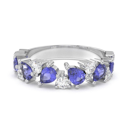 טבעת נעומית - טיפות של קסם בשיבוץ יהלומים